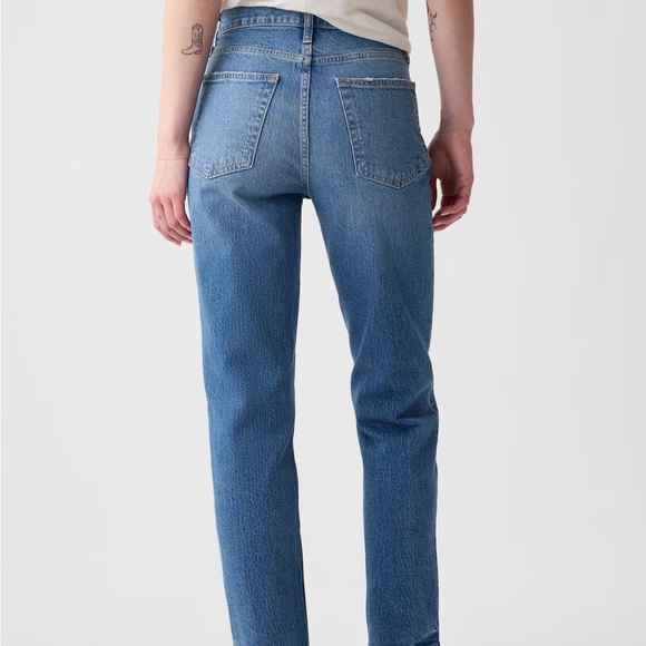 *SOLD* GAP Cheeky Highrise Straight Jeans - Picture 3 of 5